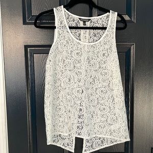 Lace tank